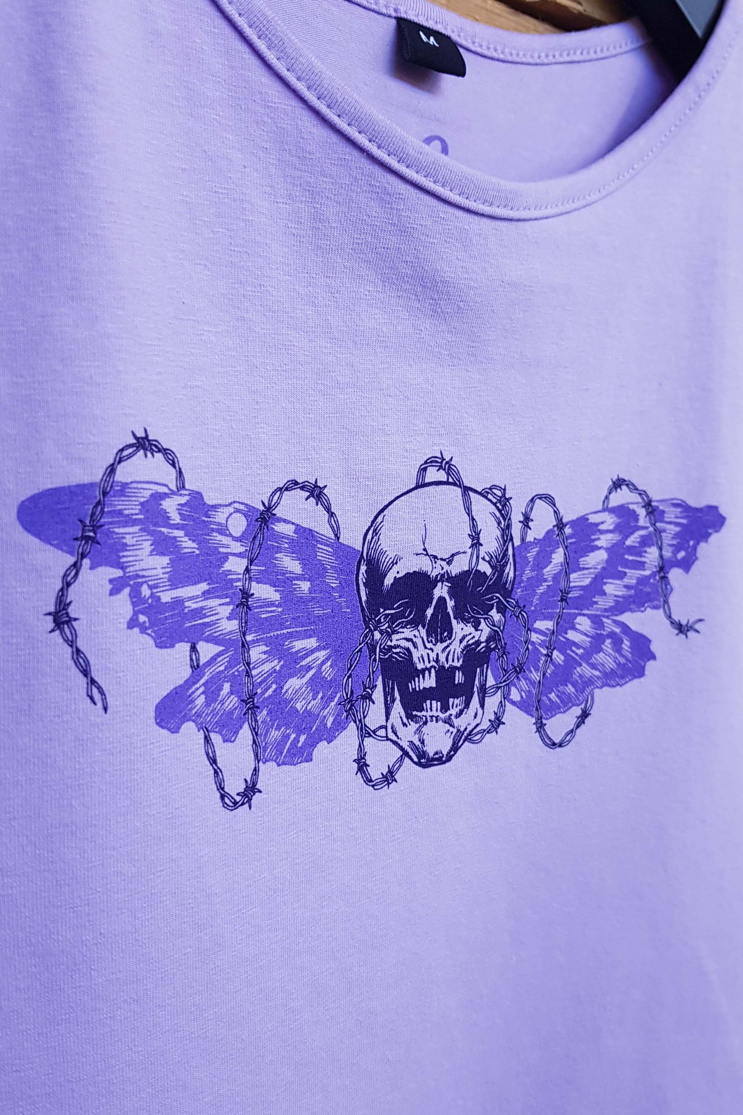 Bound Wings Lilac Vest Top