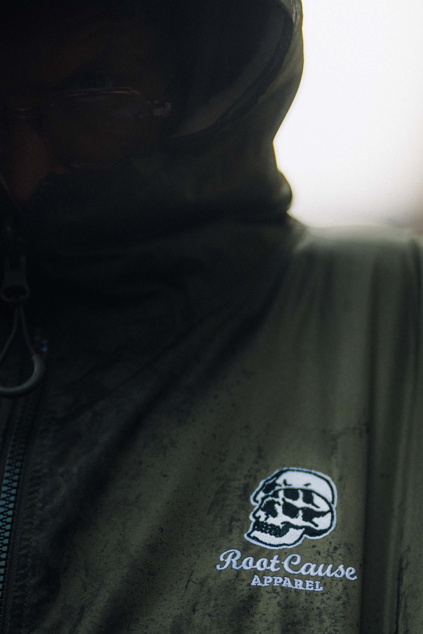 Double Skull All Weather Robe with Roll Bag