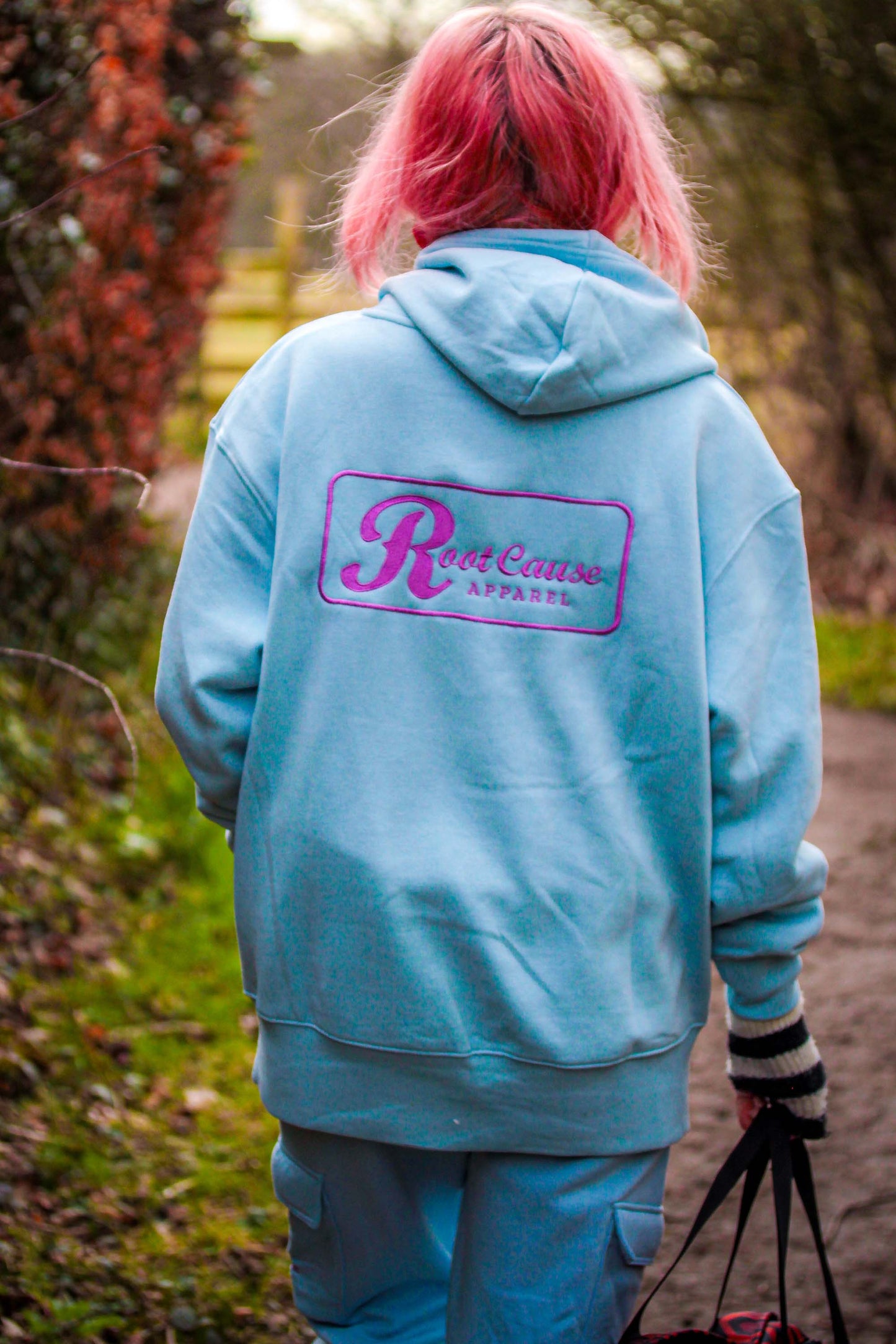 Double Skull Sky Tracksuit