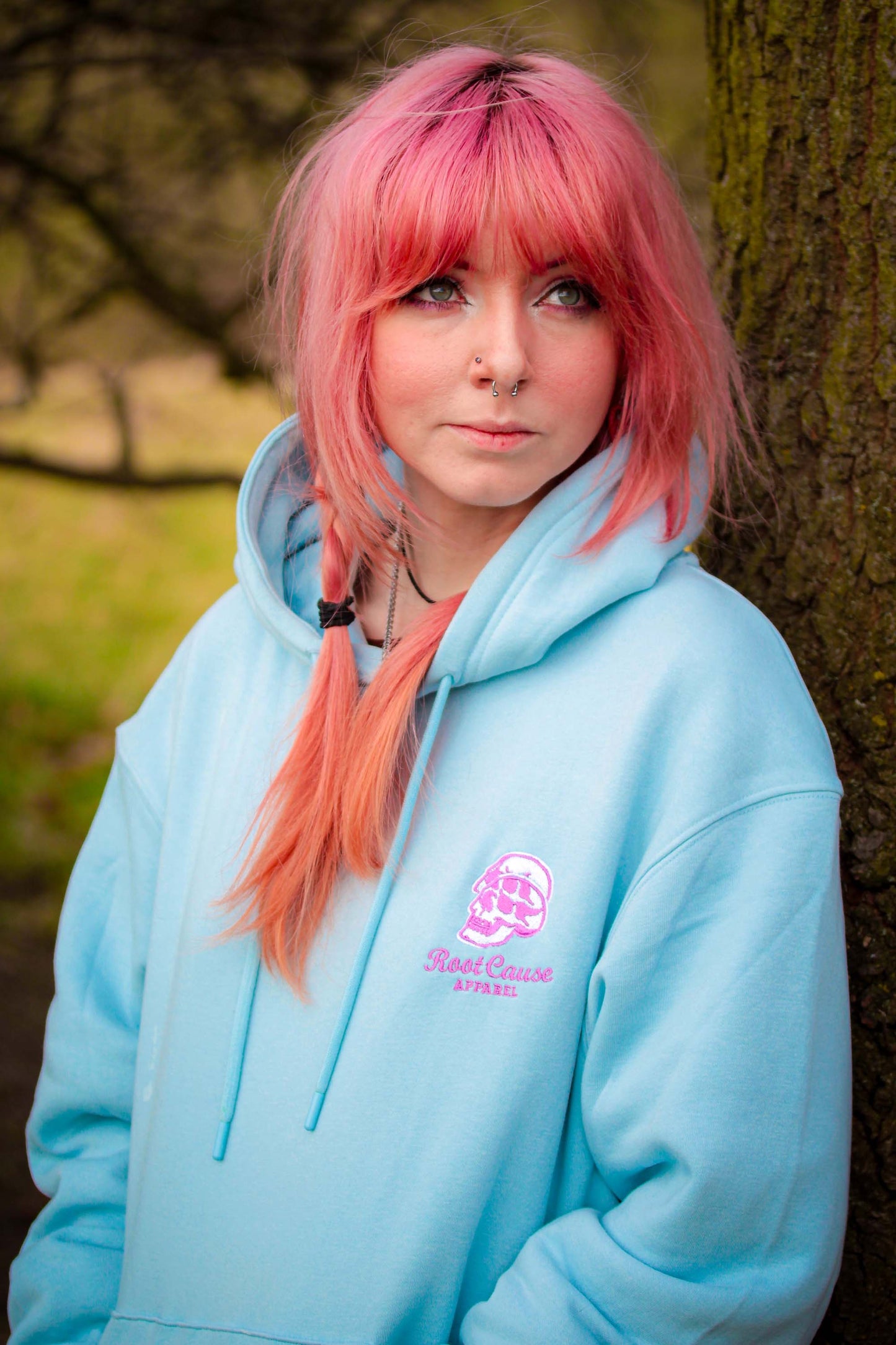 Double Skull Sky Tracksuit