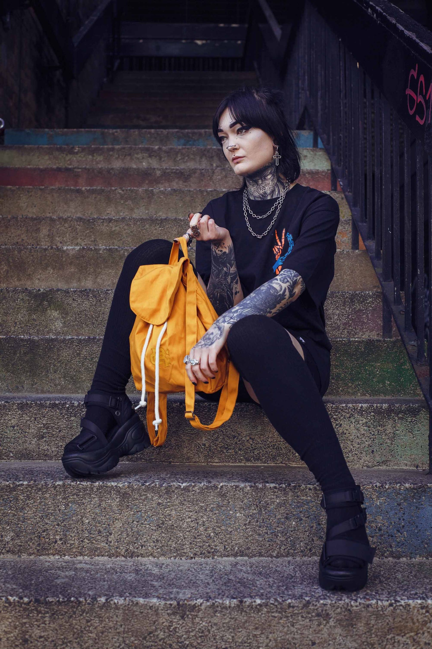 Root Cause Mustard Mini Rucksack
