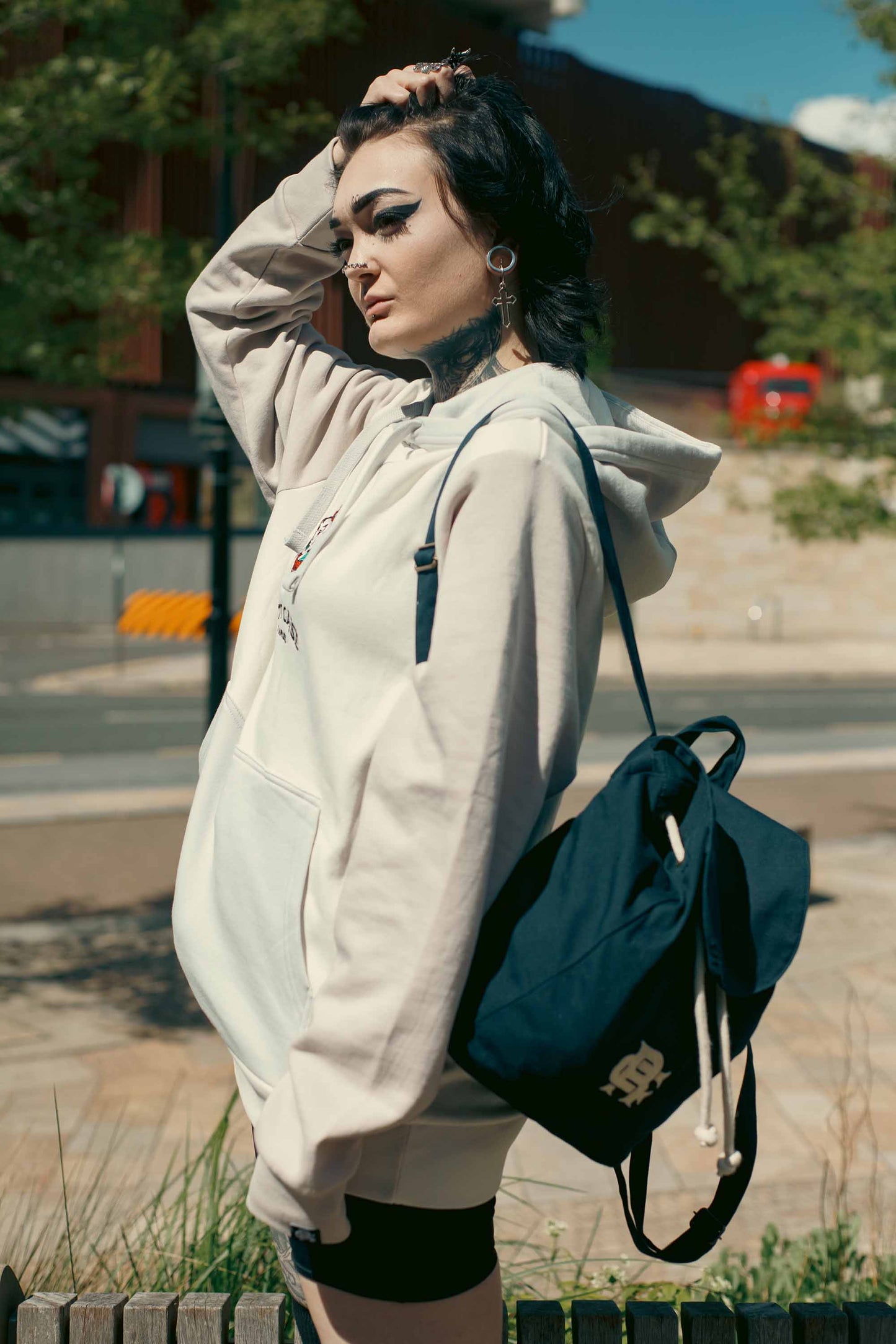 Root Cause Navy Mini Rucksack