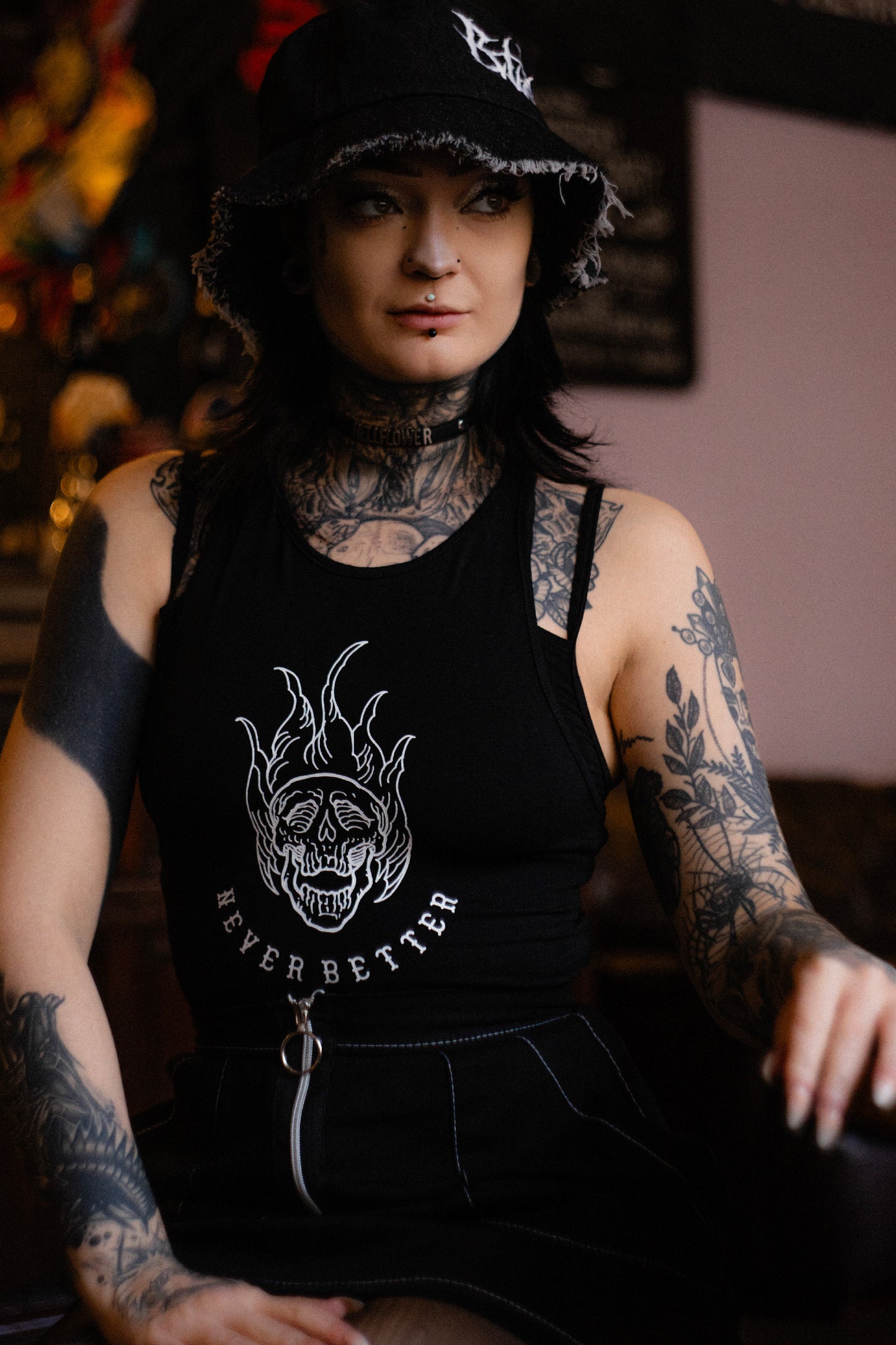 Never Better Racerback Top