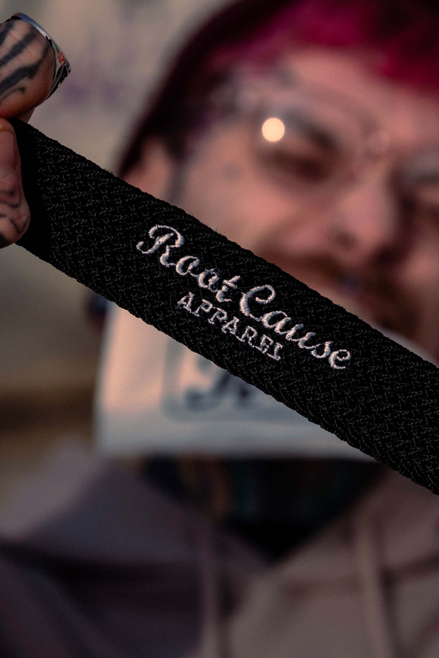 Root Cause Black Braid Belt