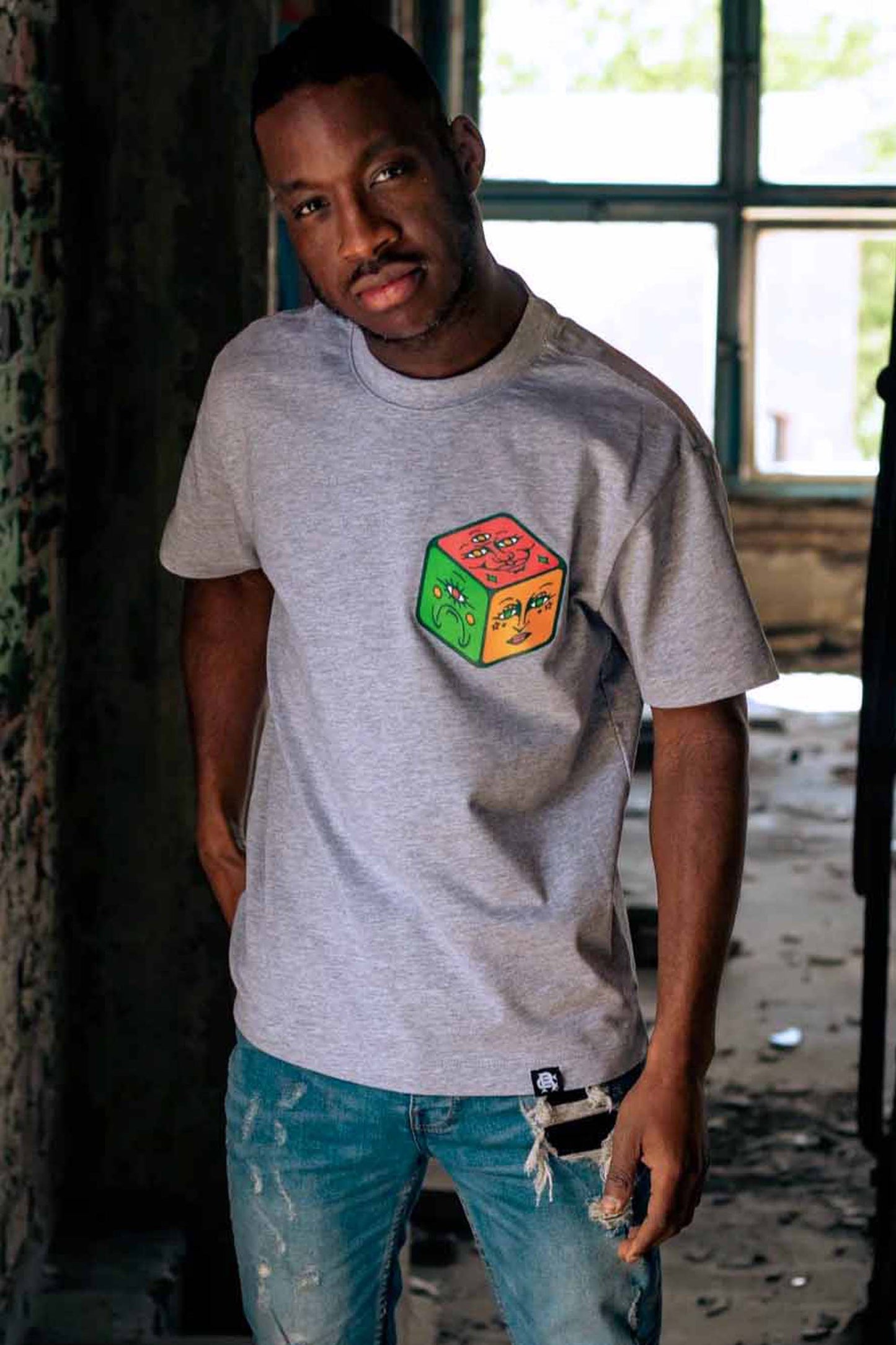Roll The Dice Unisex Grey T-Shirt