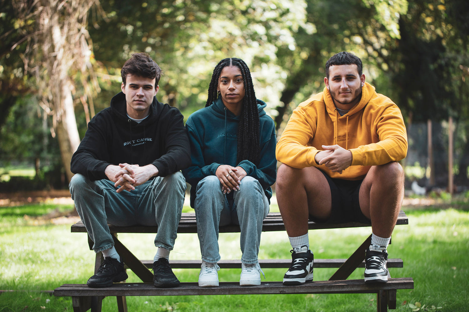 Root Cause Apparel - uniquely designed clothing made in the UK. Sustainably sourced hoodies, t-shirts, beanies, caps and bags. Made from high quality organic cotton.