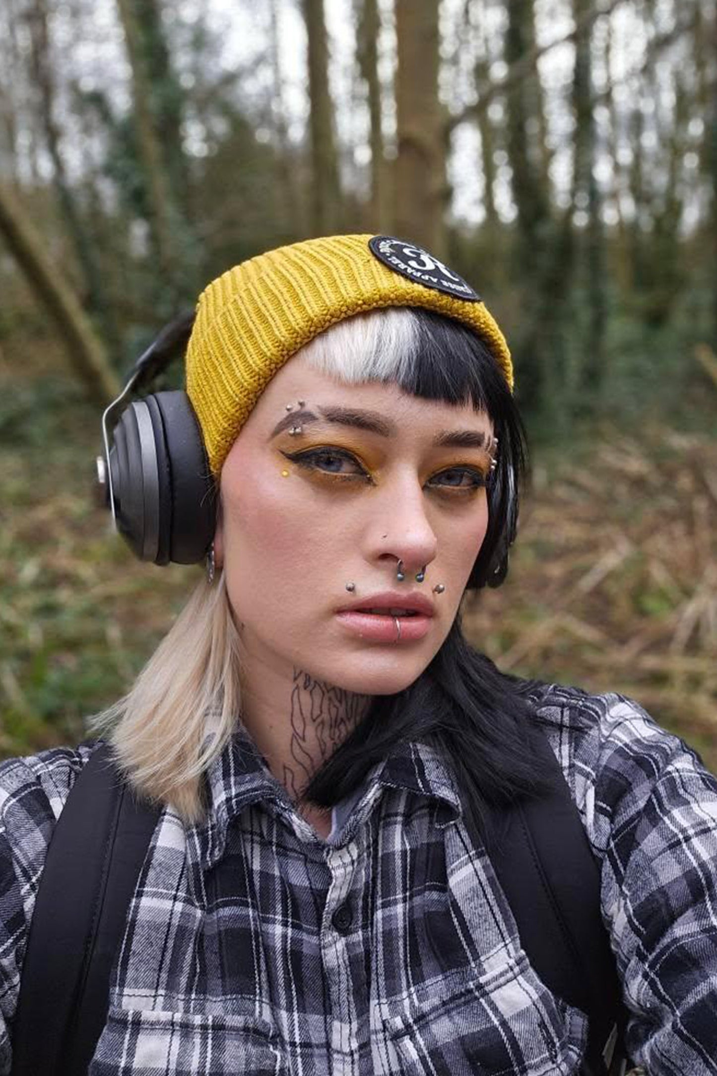 Root Cause Mustard Patch Beanie