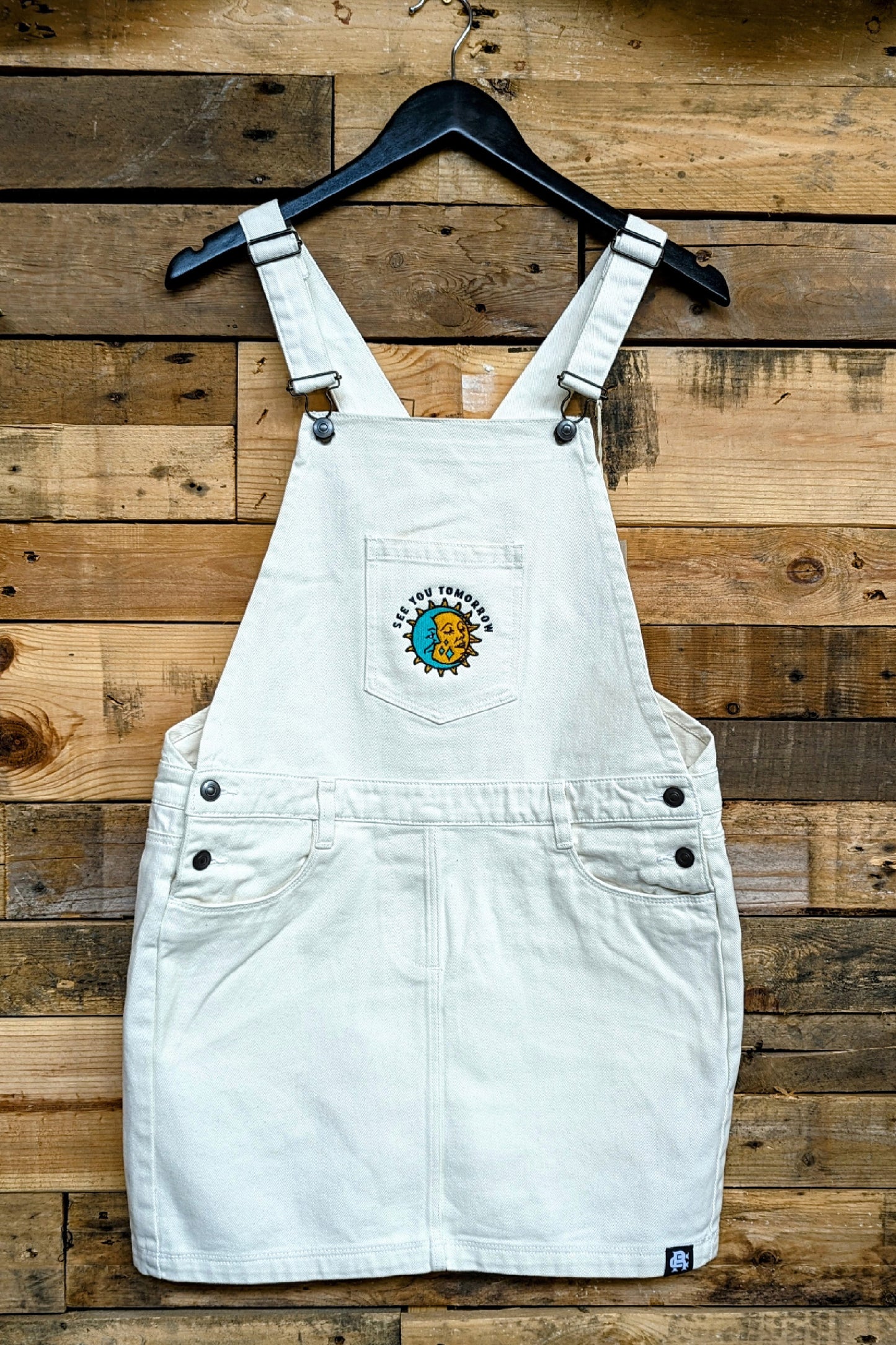 See You Tomorrow Dungarees Dress