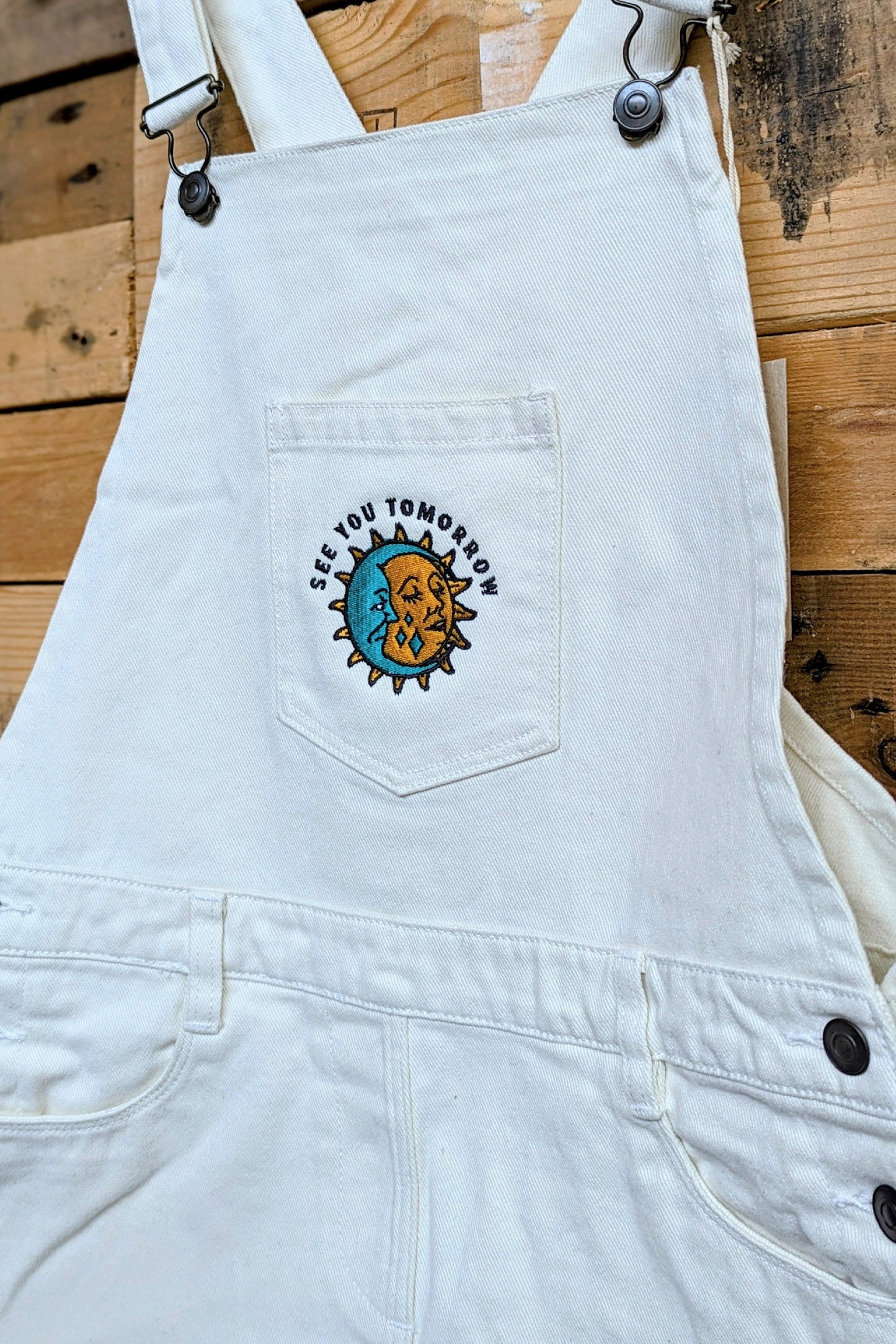 See You Tomorrow Dungarees Dress
