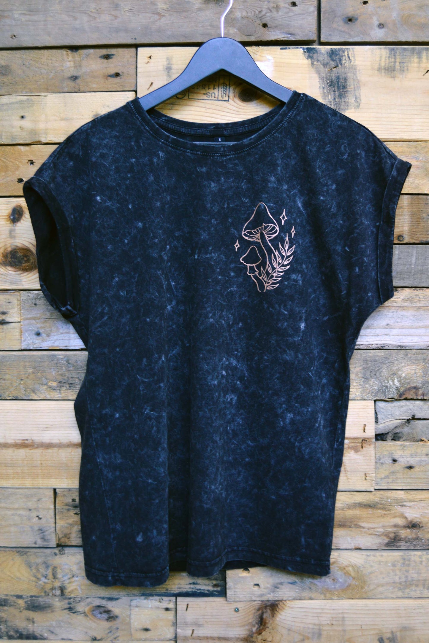 Shimmer Shroom Extended Shoulder T Shirt