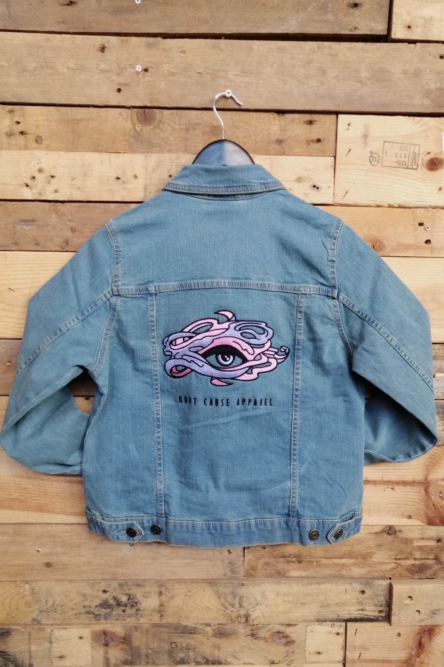 Mystic Eye Womens Denim Jacket