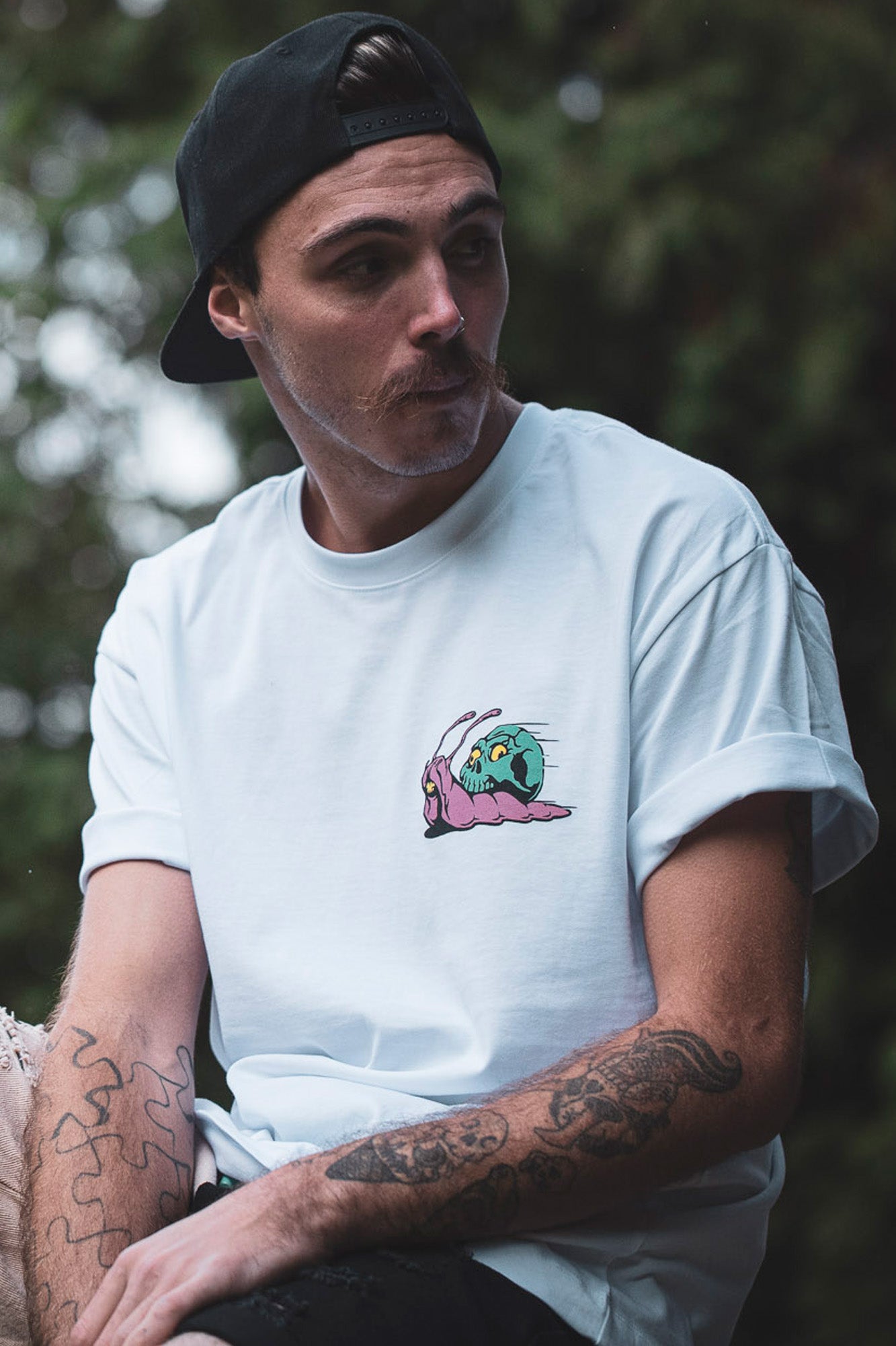 Root Cause Live Slow White Organic Unisex T-Shirt