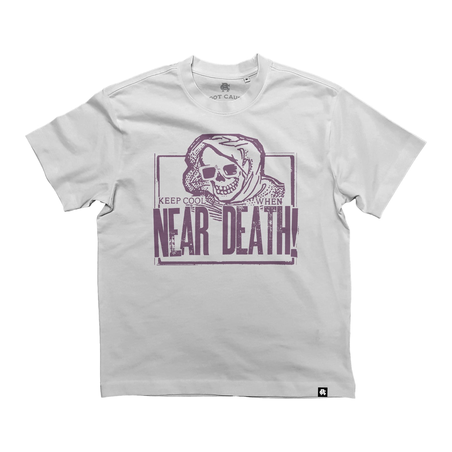 Root Cause Near Death White Organic Unisex T-Shirt