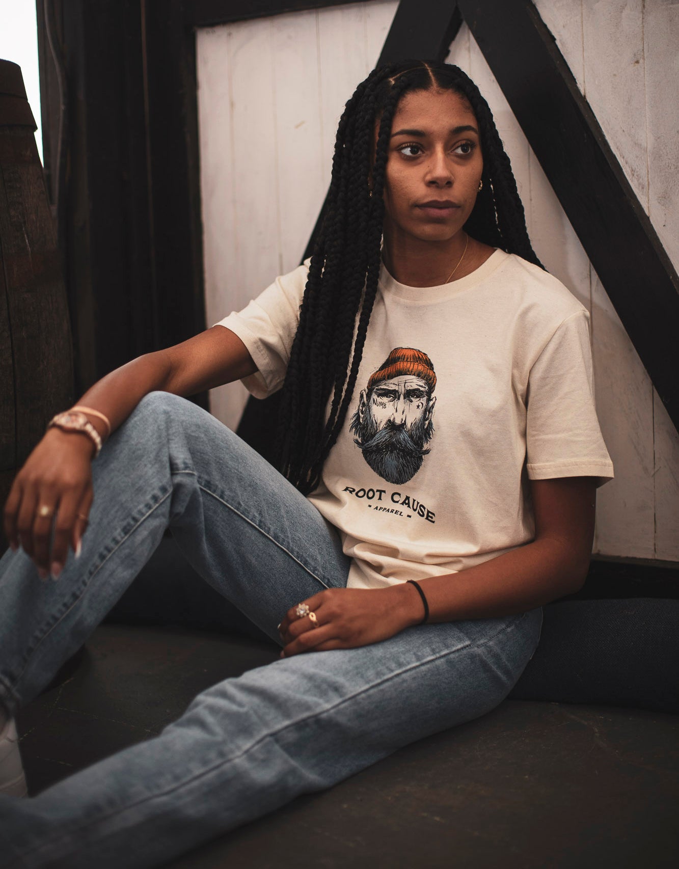Root Cause Numb Natural Organic Unisex T-Shirt