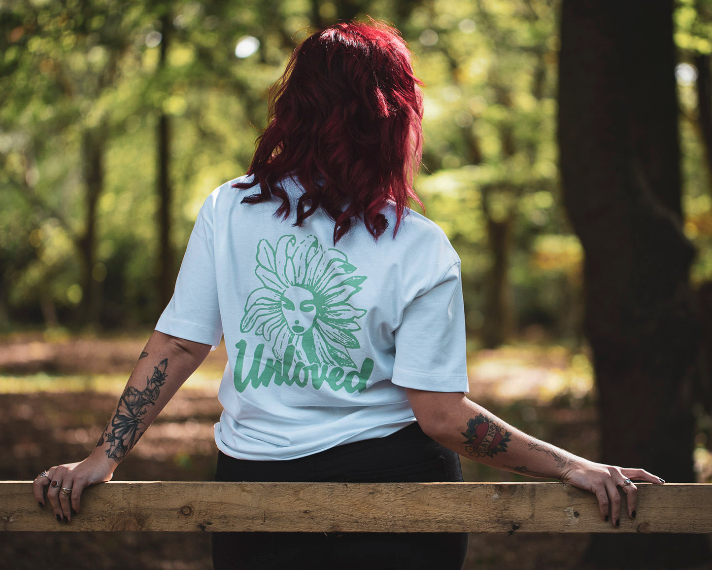 Root Cause Unloved White Organic Cotton Unisex T-Shirt