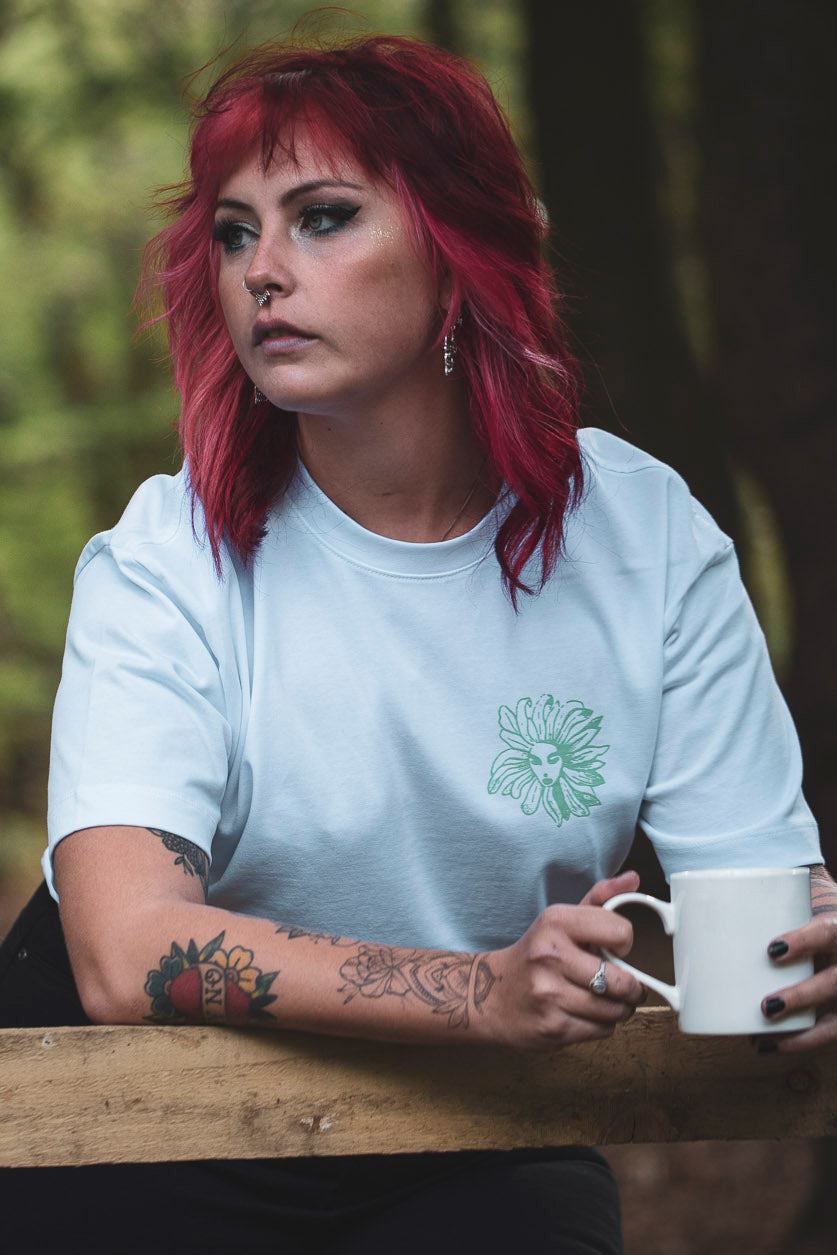 Root Cause Unloved White Organic Cotton Unisex T-Shirt