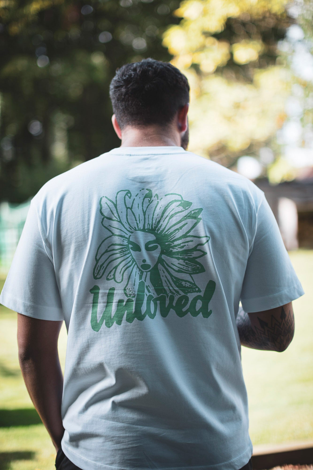 Root Cause Unloved White Organic Cotton Unisex T-Shirt