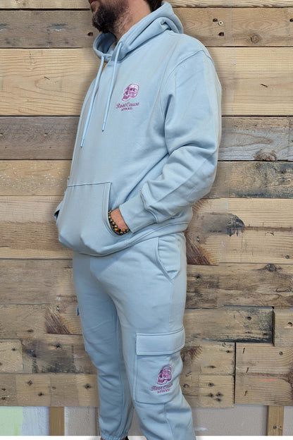 Double Skull Sky Tracksuit