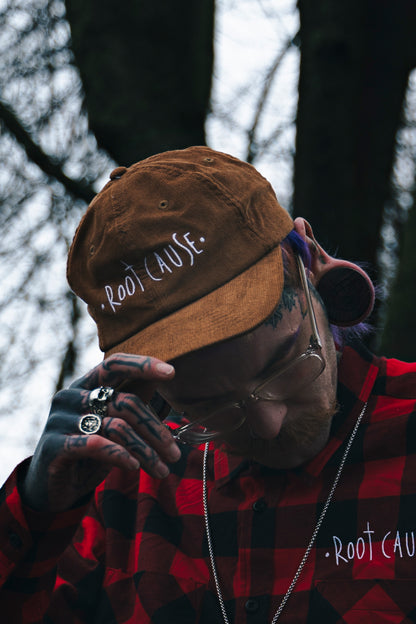 Root Cause Brown Cord Cap