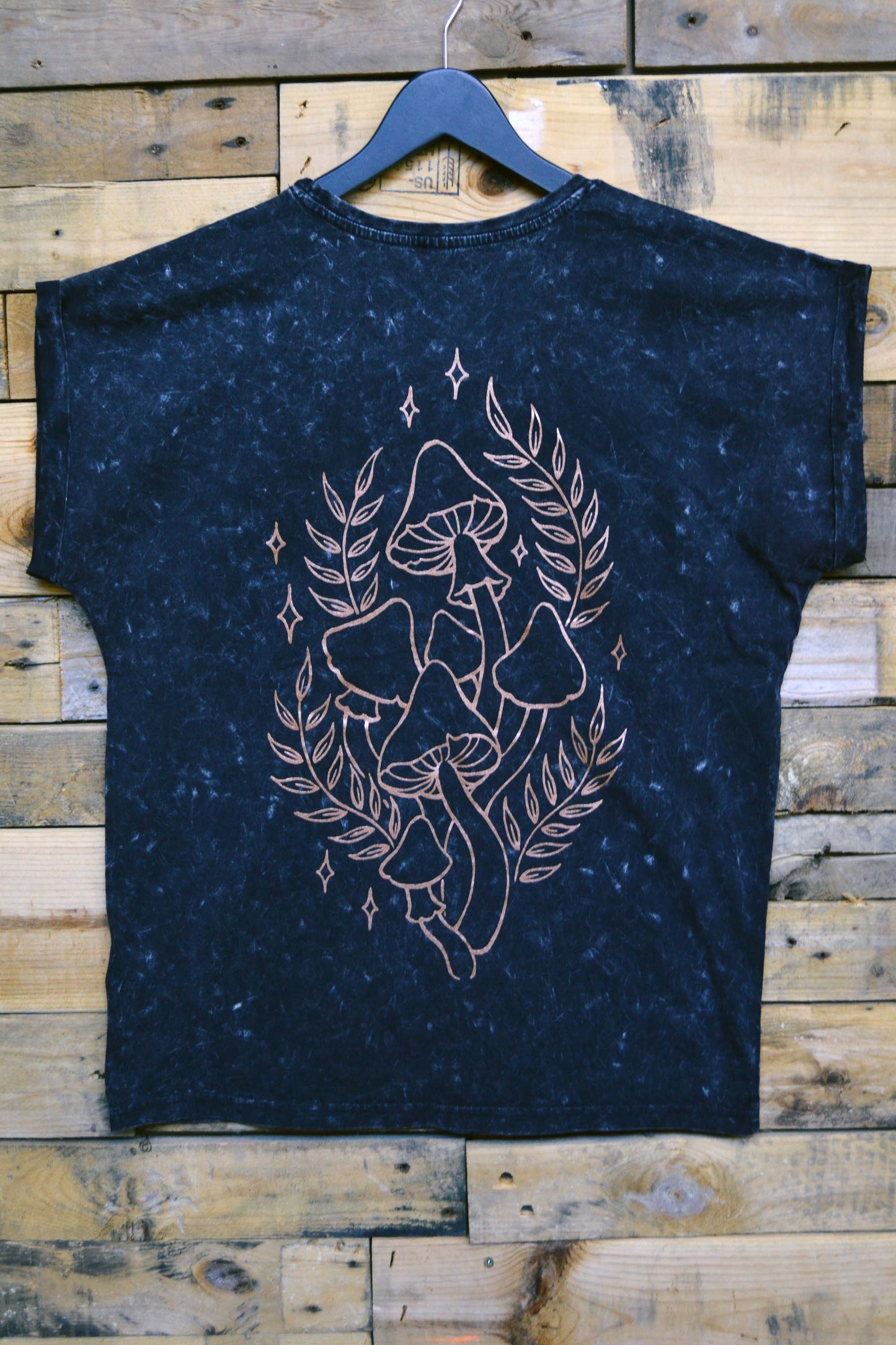 Shimmer Shroom Extended Shoulder T Shirt