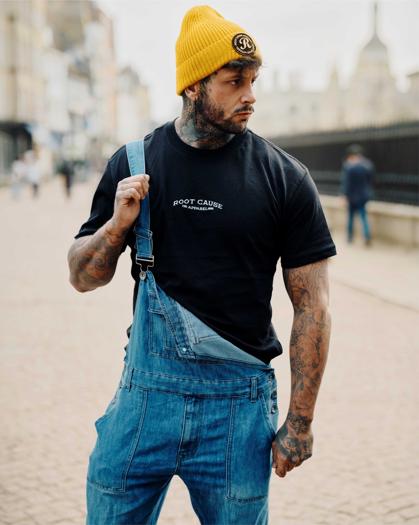 Core Roots Black Unisex T-Shirt