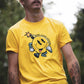 Root Cause The Bomb Yellow Unisex Organic Cotton T-Shirt